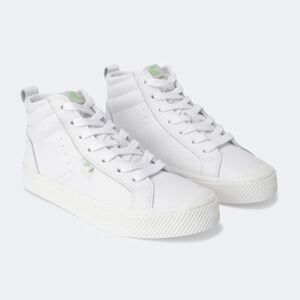 CARIUMA Oca white leather High top sneakers size 6.5 NWT